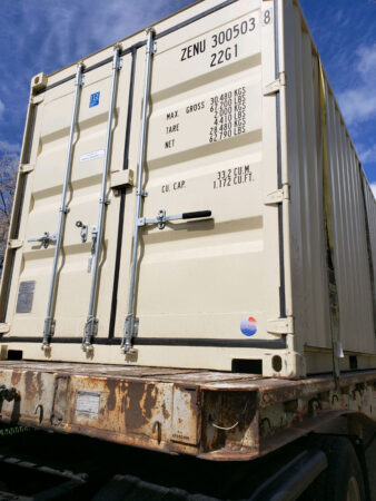 Container On The Truck