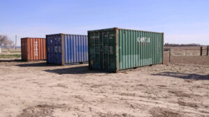Three Storage Containers